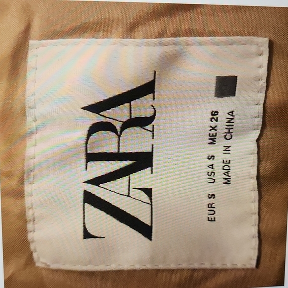 Zara LIKE NEW Sherpa Jacket Size S - Picture 4 of 7